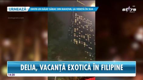 Delia, vacanță exotică în Filipine