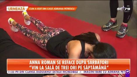 La ce metodă apelează Anna Roman pentru a da jos kilogramele în plus