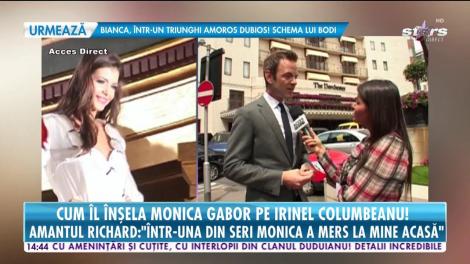 Cum îl înşela Monica Gabor pe Irinel Columbeanu