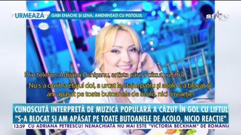 Momente şocante într-un mall! O interpretă de muzică populară a căzut în gol cu liftul, de la etajul patru