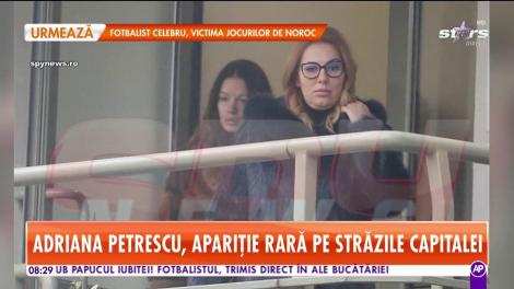 Soţia lui Dan Petrescu, fără pic de machiaj pe străzile Capitalei