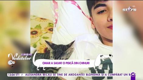 Omar Arnaout, primul câștigător "Next Star", a salvat o pisică