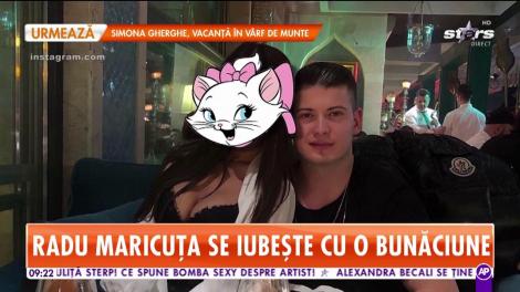Radu Maricuţa este îndrăgostit până peste cap! Cea care i-a furat inimioara este o brunetă frumoasă, cu buze voluptoase!