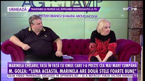 Marinela Chelaru, faţă în faţă cu astrologul care i-a prezis cea mai mare cumpănă