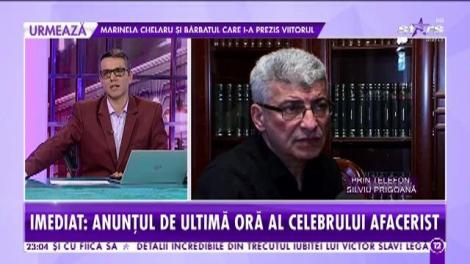 Silviu Prigoană, anunț de ultimă oră: ”Avem înfățișare la tribunal pentru schimbarea domiciliului copiilor”