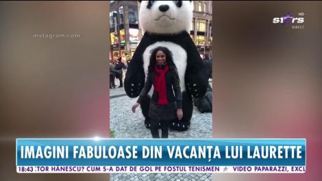 Laurette a fost răsfățată într-o escapadă de lux