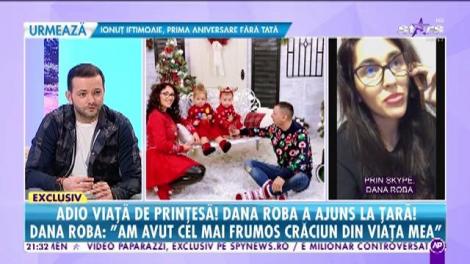 Dana Roba a ajuns la țară: ”Nu mai fac copii, e foarte greu”