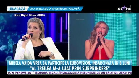 Gravidă în șapte luni, Mirela Boureanu Vaida participă la Eurovision