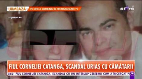 Fiul Corneliei Catanga este implicat intr-un scandal cu camatari