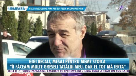 Gigi Becali, alături de Meme Stoica în cea mai tristă zi