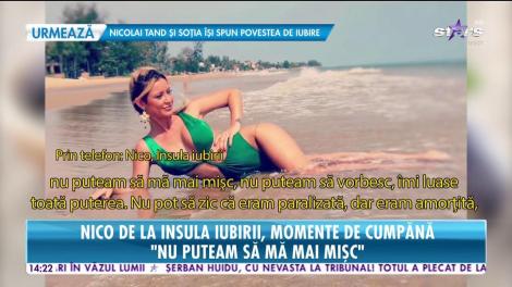 Nicoleta de la „Insula Iubirii” a ajuns de urgență pe masa de operație! „Mi-au scos trei litri de sânge din abdomen”