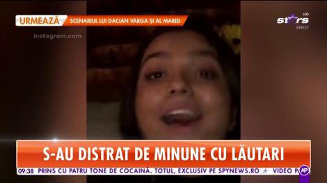 Familia lui Adrian Minune, mare party la munte