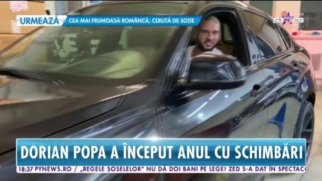 Dorian Popa a început anul cu schimbări! Cum și-a transformat mașina