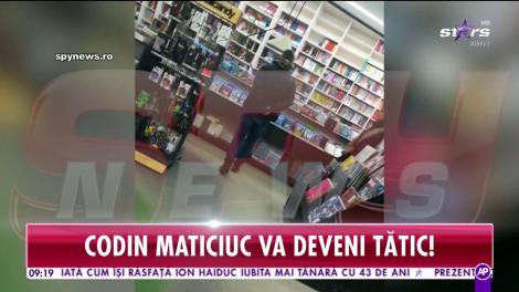 Codin Maticiuc va deveni tătic! Primele imagini cu graviduţa!