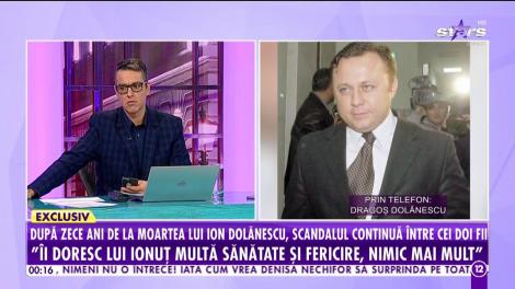 După zece ani de la moartea lui Ion Dolănescu, scandalul continuă între cei doi fii: ”Dacă mă caută nu zic nu, dar am dubii”