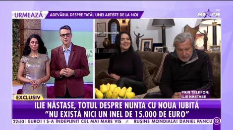 Ilie Năstase, totul despre nunta cu noua iubită: "Simt că Ioana este ultima parteneră din viața mea"