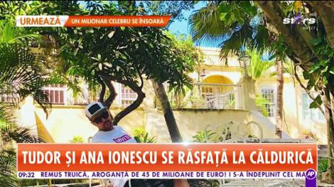 Tudor şi Ana Ionescu se răsfaţă la căldură, în Cuba