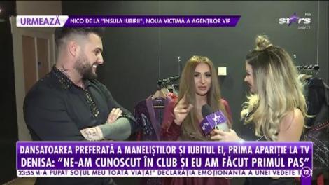 Denisa Despa, dansatoarea preferată a maneliştilor, şi iubitul ei, pentru prima dată la TV