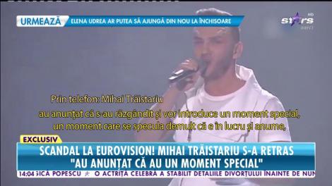Mihai Trăistariu s-a retras de la Eurovision