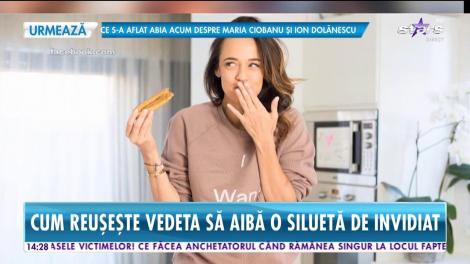 Cum reușește Andreea Raicu să aibă o siluetă de invidiat