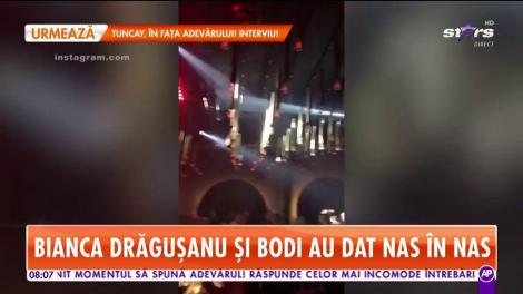 Bianca Drăguşanu și Alex Bodi, întâlnirea de gradul zero într-un club de fiţe