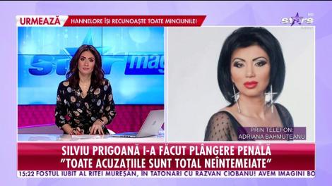 Un nou scandal între Silviu Prigoană și Adriana Bahmuțeanu. Afceristul i-a făcut plângere penală fostei soții