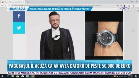 Răzvan Ciobanu, acuzat că a furat un ceas de fiţe