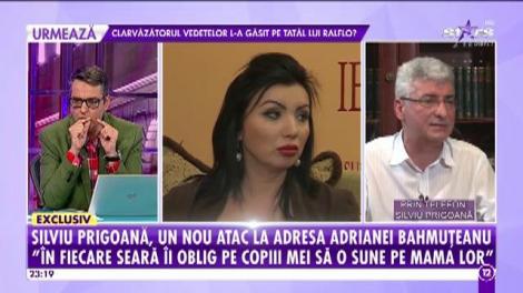 Silviu Prigoană, despre acuzațiile Adrianei Bahmuţeanu: "Cum avem Catedrala Neamului, așa avem și Mincinoasa  Neamului"