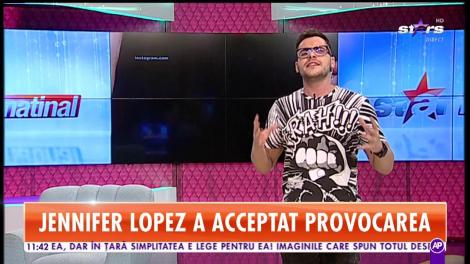 Jennifer Lopez a acceptat provocarea şi a arătat şi ea imagini de acum zece ani