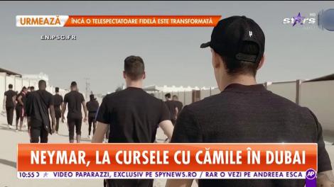 Neymar, vedeta de la cursele de cămile din Dubai