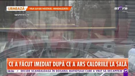 Ce a făcut Andreea Esca după ce a ars caloriile la sală