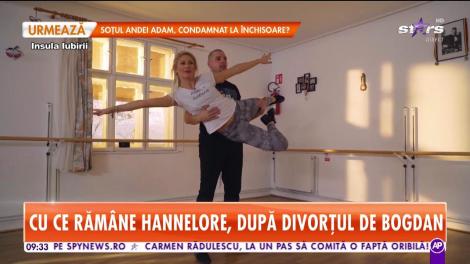 Cu ce rămâne Hannelore, după divorţul de Bogdan