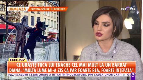 Ce urăşte Diana Enache cel mai mult la un bărbat