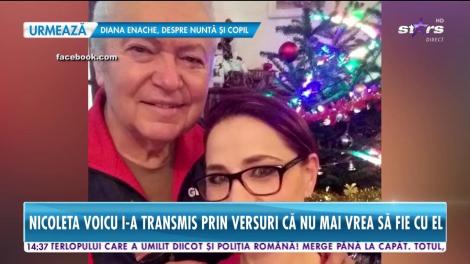 Gheorghe Turda, părăsit de iubită! Nicoleta Voicu a ales să se despartă de artist prin versuri