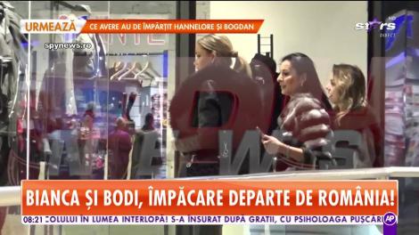 Bianca Drăgușanu și Alex Bodi, împăcare departe de România