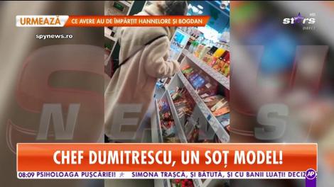 Chef Florin Dumitrescu ştie cum să îi arate soţiei că ea este cea mai importantă! Cum au fost surprinși cei doi