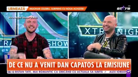 De ce nu a venit Dan Capatos la emisiune? Cătălin Bordea i-a ținut locul