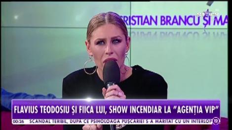 Flavius Teodosiu și fiica lui, show incendiar la "Agenția Vip"