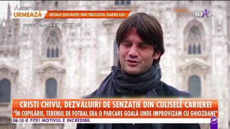 Cristi Chivu a vorbit despre cel mai cumplit moment din viaţa sa, dar şi despre a doua şansă pe care a primit-o