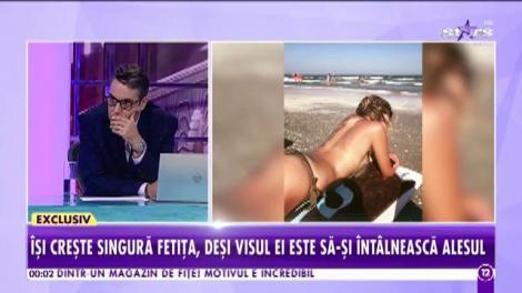 Bianca Roman, cea mai sexy ispită de la "Insula iubirii", își crește singură fetița, deși visul ei este să-și întâlnească alesul