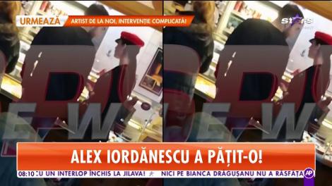 Alex Iordănescu şi logodnica sa au fost daţi afară dintr-un magazin de fiţe