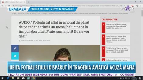 Ultimul mesaj trimis de fotbalistul Emiliano Sala înaintea prăbușirii avionului