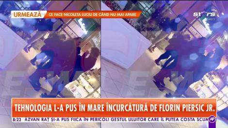 Tehnologia l-a pus în mare încurcătură pe Florin Piersic jr.