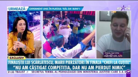 Sfaturi pentru Munti, câștigătorul "Chefi la cuțite", de la Maria Burlacu și Andrei Balazs: "Etica și cuvântul să-i rămână carte de vizită"