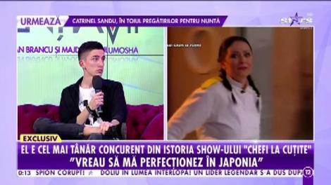 Valentin Dumitrescu, cel mai tânăr concurent din istoria show-ului "Chefi la cuţite", poveste de viaţă desprinsă din filme