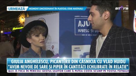 Giulia Anghelescu, picanterii din căsnicia cu Vlad Huidu