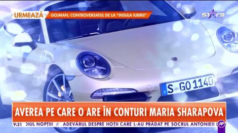 Ce avere are Maria Sharapova