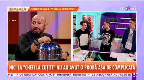 Sorin Stan şi Valentin Dumitrescu, semifinalişti la "Chefi la cuţite", provocaţi la Star Matinal!