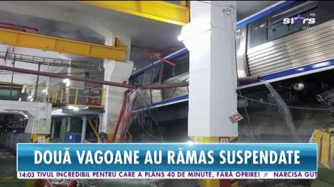 Metrou sărit de pe șine! Autorităţile au activat planul roşu