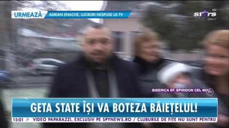 Zi importantă pentru Geta State. Artista îşi creştinează băieţelul